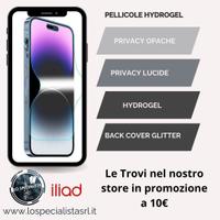 Pellicole Hydrogel PROMO NEL NOSTRO STORE