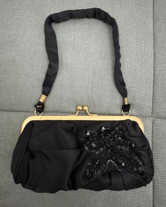 Pochette nera e oro