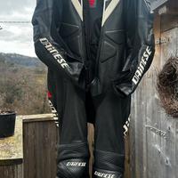 Dainese tuta intera in pelle  taglia 50