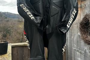 Dainese tuta intera in pelle  taglia 50