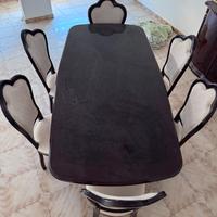 Tavolo con sedie 6 posti