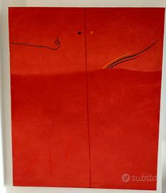 Quadro  dipinto su tela Valentino Vago opera unica