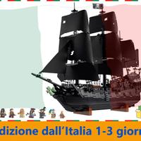 lego Perla Nera Jack sparrow 10365 COMPATIBILE