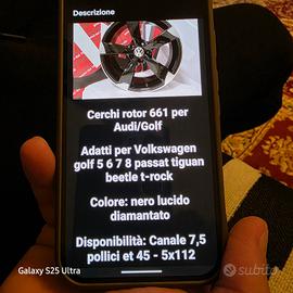 cerchi con gomme 225 45 17 