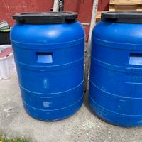 Taniche 200 l per alimenti con tappo a vite