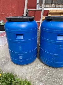 Taniche 200 l per alimenti con tappo a vite