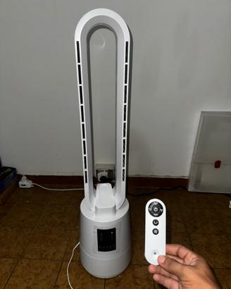 Ventilatore senza pale con telecomando.(nuovo)