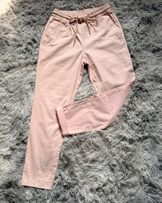 Pantaloni rosa cipria Zara (Trafaluc Collection)