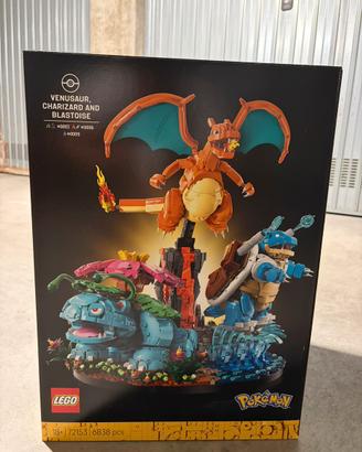 Lego Pokemon 72153 triade venusaur blastoise chari