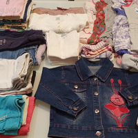 Stock 48 pz abbigliamento bambina 2-3 anni p/e