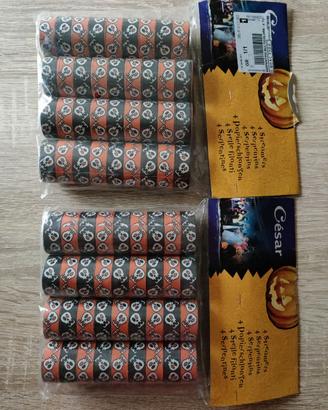 Stelle filanti Halloween, 8 rotoli (SIGILLATI)