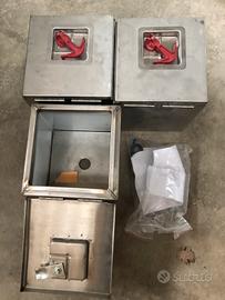 Cassette in acciaio inox