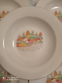 4 piatti fondi 4 piatti piani terrina 4 dessert