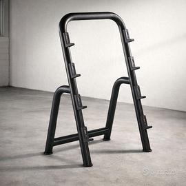 Porta bilanciere bilancieri tecnogym palestra rack