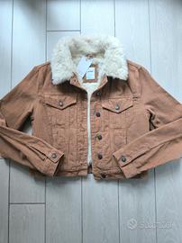 Giubbotto velluto con pelo Subdued