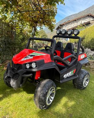 Jeep Macchina elettrica Toyscar 24v - 2 posti