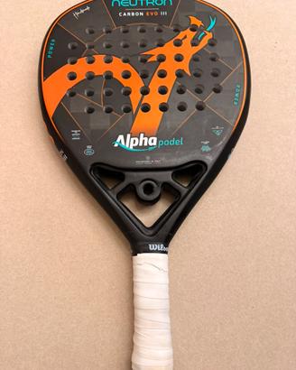 Racchetta padel Alpha padel Neuron Carbon Evo III