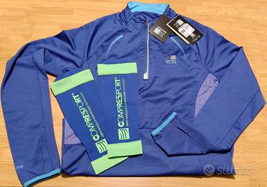 MAGLIA DONNA RUNNER e GAMBALI "COMPRESSPORT"