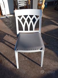 12 Sedie in Resina – Come Nuove!