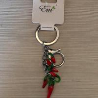 Portachiavi peperoncino in vetro