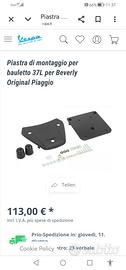 staffa porta bauletto Beverly 250 