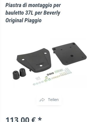 staffa porta bauletto Beverly 250 