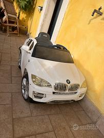 Macchina elettrica bambino bmw x6 bianca