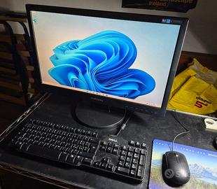 PC Fisso Completo Windows 11 Monitor 22 Stampante