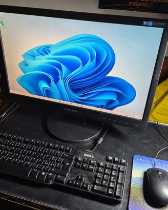 PC Fisso Completo Windows 11 Monitor 22 Stampante