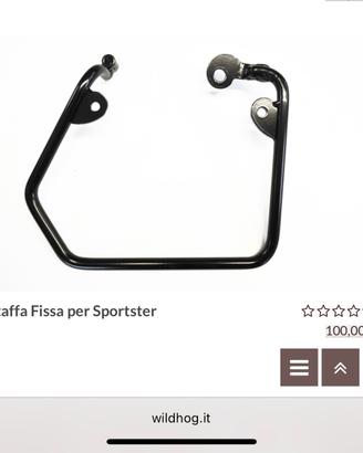 Supporto borsa sinistro Wild Hog