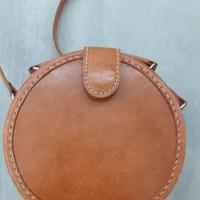 Borsa in cuoio Vintage con tracolla