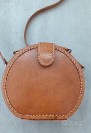 Borsa in cuoio Vintage con tracolla