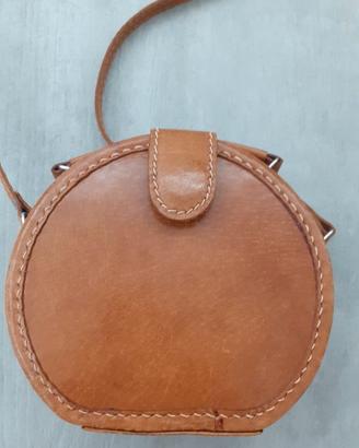 Borsa in cuoio Vintage con tracolla
