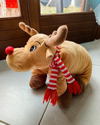peluche a forma di renna