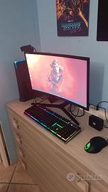 PC Msi Trident3 + Monitor 24"+ accessori 