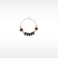 Maman et Sophie mono orecchino cerchio nero