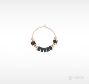 Maman et Sophie mono orecchino cerchio nero