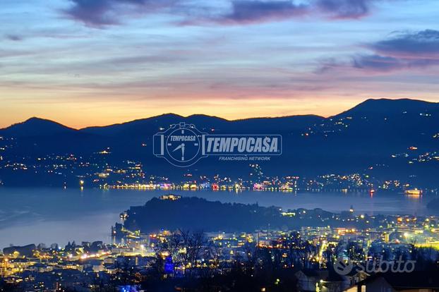 Cissano - bilocale in caseggiato con vista lago