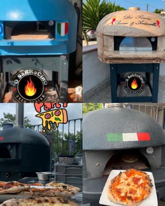 Forno Pizza Legna o gas. esterno. Alta Qualità 