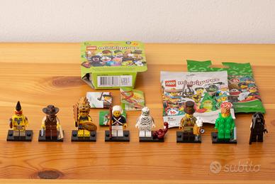 Lotto LEGO Collectible Minifigures – 7 CMF + HP