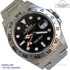 ROLEX Explorer II 226570 black Full Set Like NEW