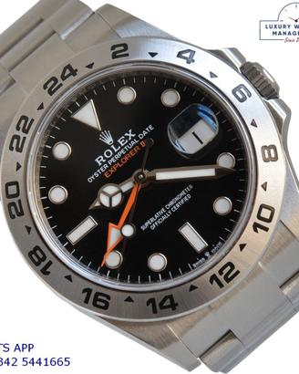 ROLEX Explorer II 226570 black Full Set Like NEW