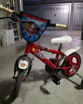 Bicicletta bambino 12" Super Wings Jett 