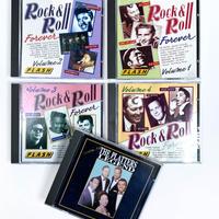 ROCK N ROLL FOREVER 4 cd rock 50/60's + PLATTERS