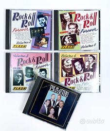 ROCK N ROLL FOREVER 4 cd rock 50/60's + PLATTERS
