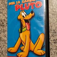 Video cassette Qua la zampa Pluto Giugno 2000