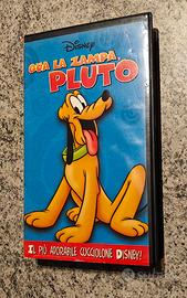 Video cassette Qua la zampa Pluto Giugno 2000