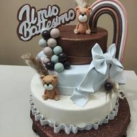 Torta scenografica finta