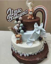 Torta scenografica finta