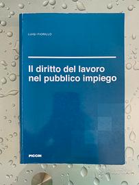 Libro il diritto del lavoro nel pubblico impiego